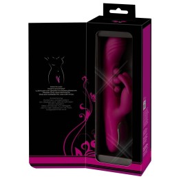 Лиловый вибратор-кролик 2 Function Vibrator Squirting - 22,5 см.