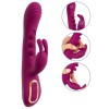 Лиловый вибратор-кролик 2 Function Vibrator Squirting - 22,5 см.