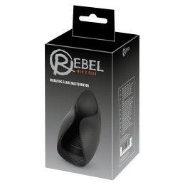 Черный мастурбатор с гибкими крылышками