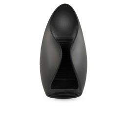 Черный мастурбатор с гибкими крылышками