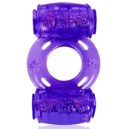 Фиолетовое эрекционное кольцо в двумя вибропулями