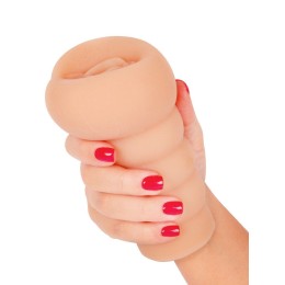 Телесный мастурбатор в виде вагины с узким входом