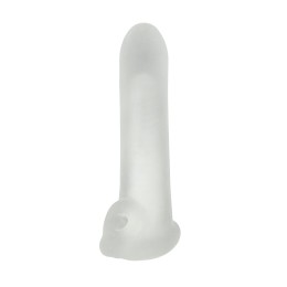 Белый фаллоудлинитель Titan - 16,5 см.