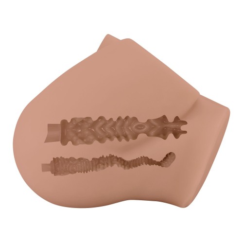 Мастурбатор-полуторс Bernace с вибрацией