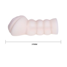 Мастурбатор-вагина с вибрацией и выносным пультом управления