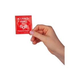 Саше женского стимулирующего лубриканта на силиконовой основе Cosmo Vibro - 3 гр.