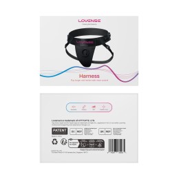 Черные универсальные трусики Lovense из спандекса