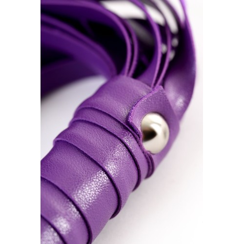 Фиолетовый набор БДСМ «Накажи меня нежно» с карточками