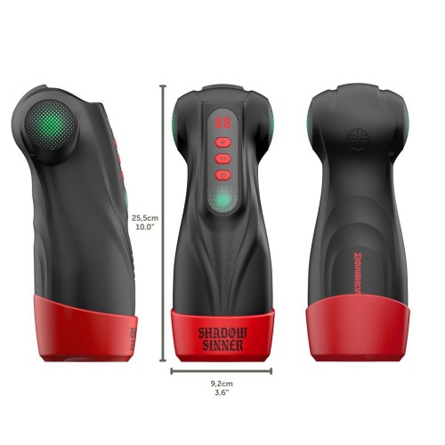 Интерактивный мастурбатор Raven с вакуумом, вибрацией и подсветкой