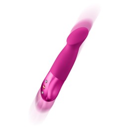 Лиловый вибратор-пульсатор Sundaze - 17,5 см.