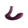 Фиолетовый вибромассажёр G-зоны Talis с пульсацией, вакуумной стимуляцией и функцией нагрева