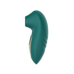 Зеленый вакуумный стимулятор клитора