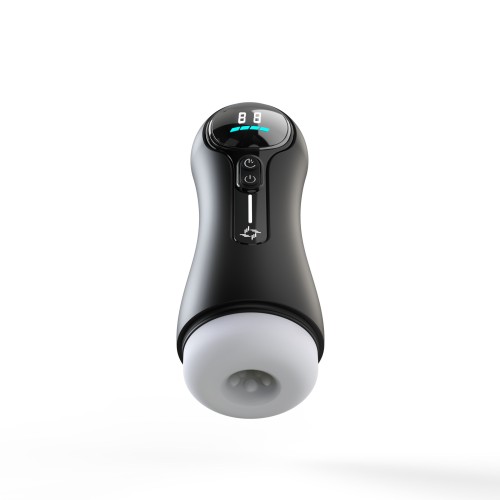 Мастурбатор в колбе с вибрацией и всасыванием