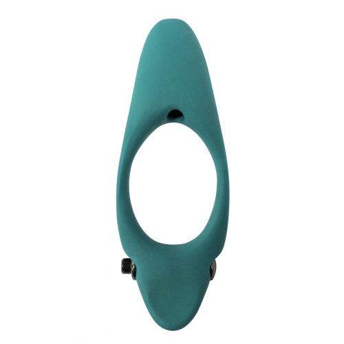 Зеленое эрекционное виброкольцо Stardust