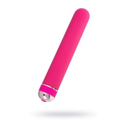 Розовый нереалистичный вибратор Mastick - 18 см.