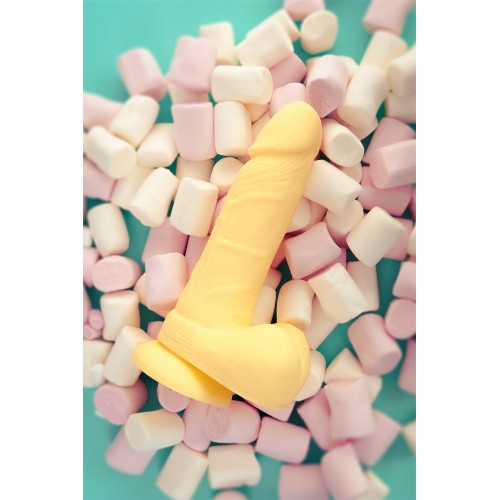 Желтый фаллоимитатор James - 20 см.