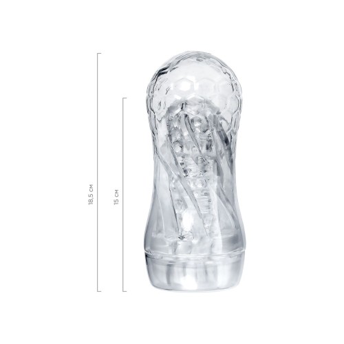 Прозрачный мастурбатор Jelf