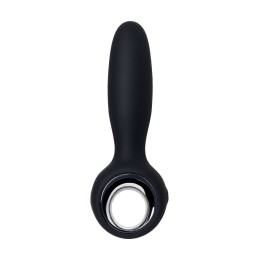 Черный анальный стимулятор Sagitta - 15 см.