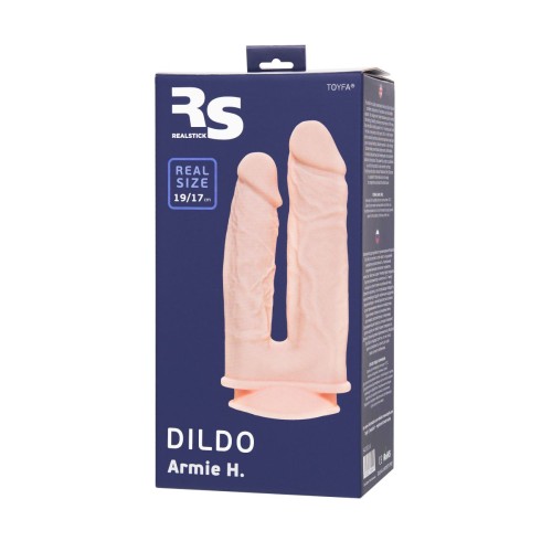 Фаллоимитатор для двойного проникновения Armie H - 19 см.