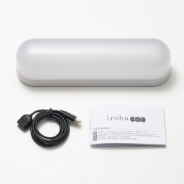 Розовый вибратор iroha Fit Minamozuki Nadeshiko - 17,7 см.