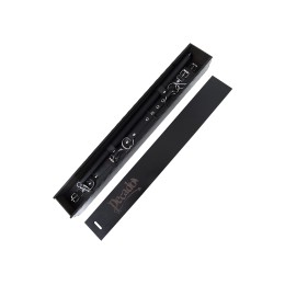 Черная распорка с 4 манжетами для рук и ног