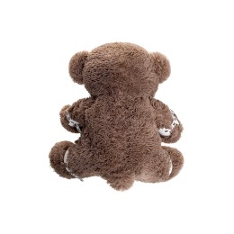 Бондажный набор: бурый мишка с белыми оковами и наручниками