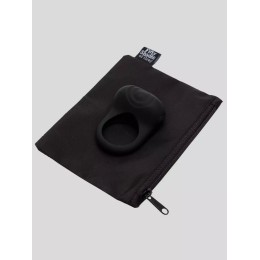 Черное эрекционное виброкольцо Sensation Rechargeable Vibrating Love Ring