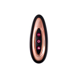 Телесный реалистичный вибратор-пульсатор - 22 см.