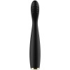 Черный гибкий вибратор для точки G - 19,1 см.