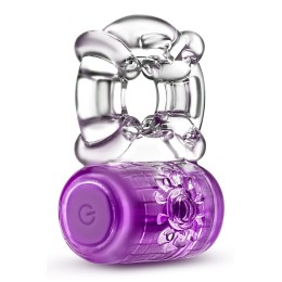 Фиолетовое эрекционное виброкольцо One Night Stand Vibrating C-Ring