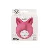 Розовое перезаряжаемое эрекционное кольцо Kitten Kiki