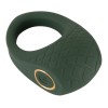 Зеленое эрекционное виброкольцо Luxurious Vibro Cock Ring