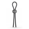 Серое эрекционное лассо на пенис Mr Dorcel