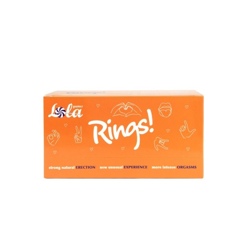 Бокс из 12 эрекционных колец Axle-pin