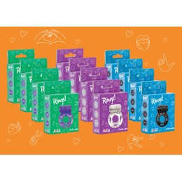 Бокс из 12 эрекционных колец Axle-pin