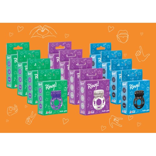 Бокс из 12 эрекционных колец Axle-pin