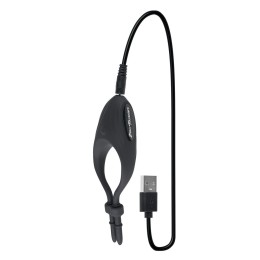 Черное эрекционное вибролассо Perfect Fit