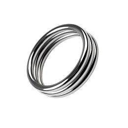 Металлическое кольцо на пенис