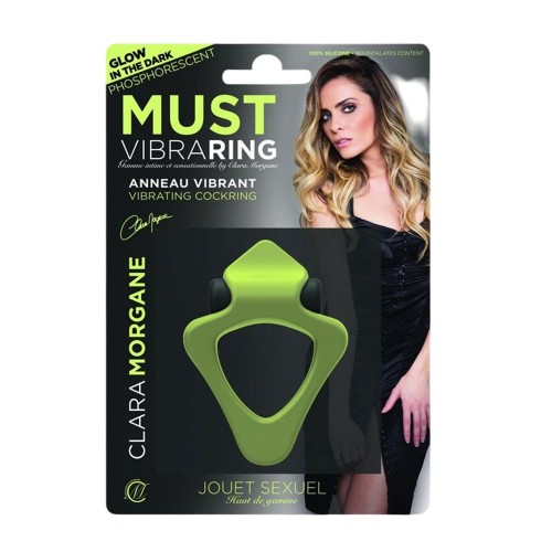 Люминесцентное эрекционное виброкольцо Must