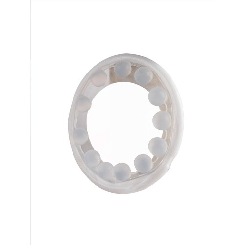 Эрекционное кольцо со стимулирующими шариками на поверхности