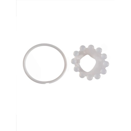 Эрекционное кольцо со стимулирующими шариками на поверхности