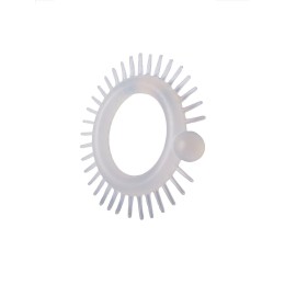 Эластичное эрекционное кольцо с шипиками и шариком