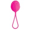 Розовый вагинальный шарик с петелькой для извлечения