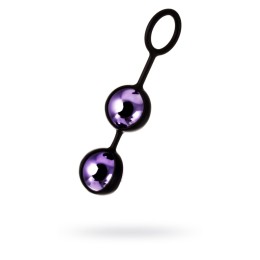 Фиолетово-черная вагинальные шарики TOYFA A-toys