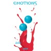 Голубые вагинальные шарики без сцепки Emotions Lexy Small