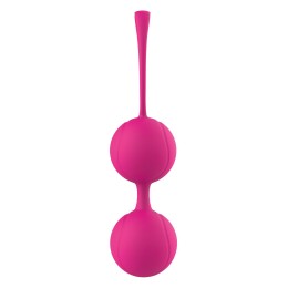 Набор розовых вагинальных шариков Duo Ball Set