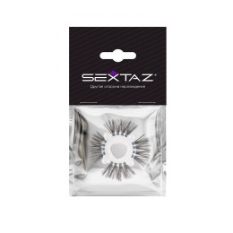 Эластичное эрекционное кольцо с черными «ресничками»