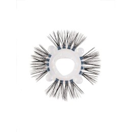 Эластичное эрекционное кольцо с черными «ресничками»