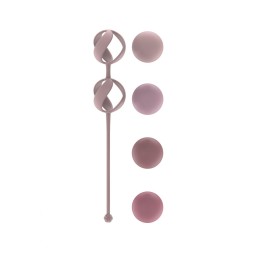 Набор из 4 розовых вагинальных шариков Valkyrie