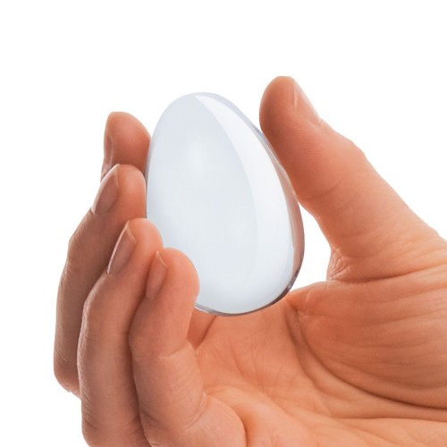 Набор из 2 стеклянных яиц йони